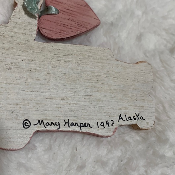 Alaska girl wood ornament Mary Harper #2 - Picture 8 of 14